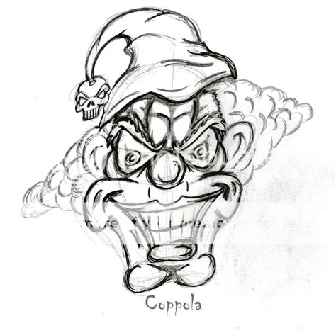 evil clown coloring pages httpcorneliaaugustingirlshopescom