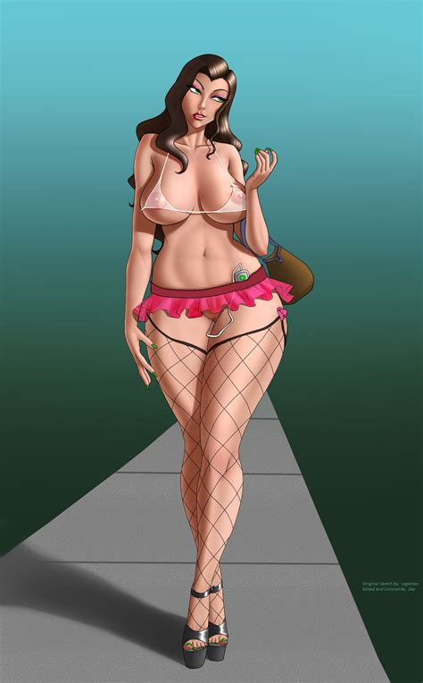Rule 34 Asami Sato Avatar The Last Airbender Bikini Top Breasts Brown