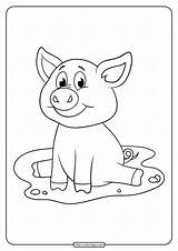 Piglet Patricks sketch template