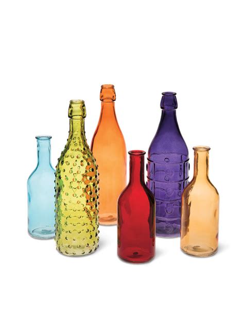 Colored Bottles Colored Glass Bottles Bottle Tree Bottles