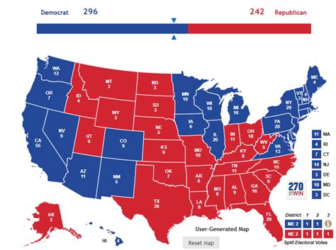 2018 House Election Popular Vote On The Electoral College R Voteblue