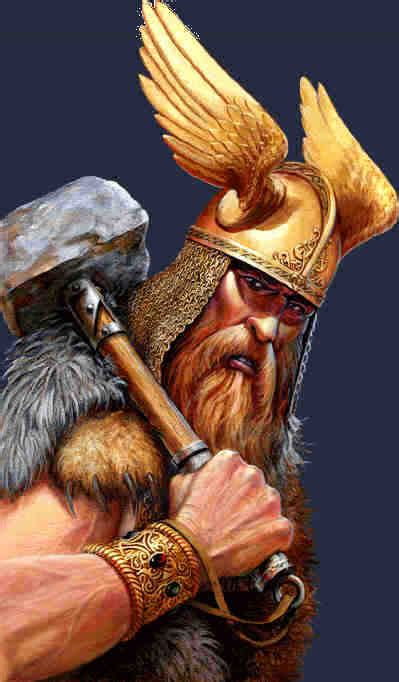 M Kwiss M Viking Gods Character Design Research