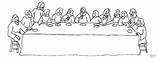 Ultima Supper Ausmalbild Kolorowanki Jerusalem Supercoloring Abendmahl Settimana Wieczerza Ostatnia Einzug Letzte Kolorowanka Druku Baptist Dzieci Stampare Alt0 Alt1 Hauptmenü sketch template