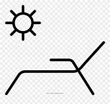Sunbathing Pinclipart sketch template