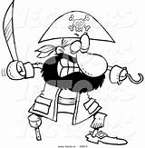 Pirate Sword Toonaday Piracy Vecto Ron Leishman sketch template