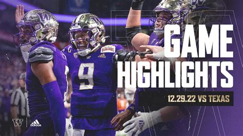 washington    texas  huskies highlights win big sports