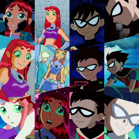 Pin On Teen Titans Robin And Starfire