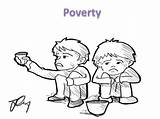 Poverty Drawing Poor People Slideshare Relative Class Getdrawings sketch template