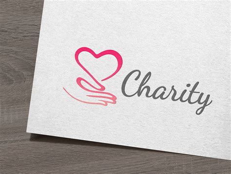 charity logo branding logo templates creative market
