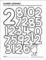 Number Scramble Worksheet Preschool Activity Numbers Cleverlearner Worksheets Activities Colouring Coloring sketch template
