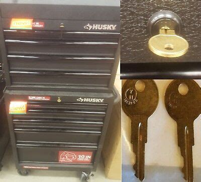 key   keys  husky tool box key code  home depot toolboxes ebay