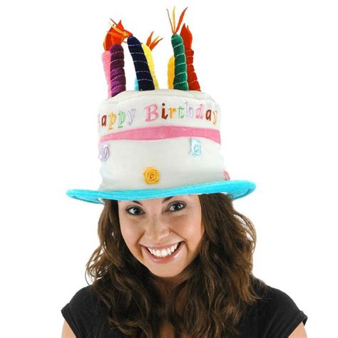 Elope Rose Birthday Cake Hat Adult Novelty Hats View All