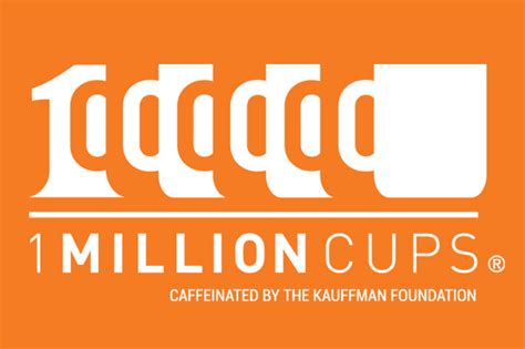 million cups logo  million cups caffeinating entrepreneurs