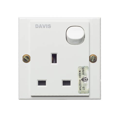 davis gang  switched socket outlet davis malaysia sdn bhd