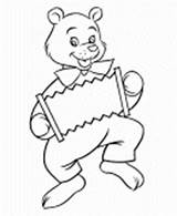 Coloring Pages Pre Kids Bear Honkingdonkey Kindergarten Dancing Sheets Color Printable Activity Fun Print Drawing Students Library Popular Insertion Codes sketch template