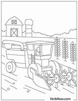 Tractors Verbnow sketch template