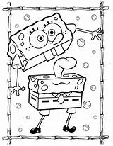 Coloring Spongebob Pages Numbers Choose Board sketch template