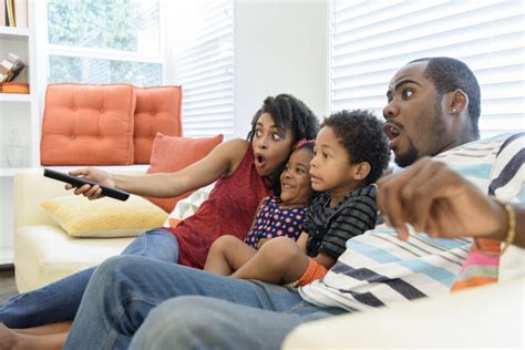 family watching tv  dano milk nigeria