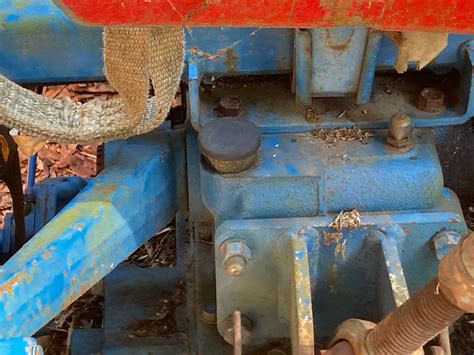 ford  holland  tractor    find   hydraulic dipstickand  fill