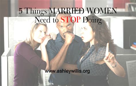 5 things married women need to stop doing