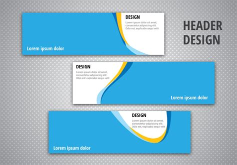 header designs vector   vector art stock graphics