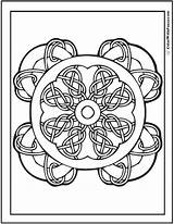 Gaelic Colorwithfuzzy Blessing Crosses Fuzzy sketch template