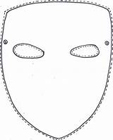 Blank Gras Halloween Psd Masquerade Quickie Masker Cardboard Goalie Bybloggers Sjabloon sketch template