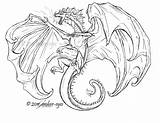 Evil Dragon Drawing Pencil Getdrawings sketch template