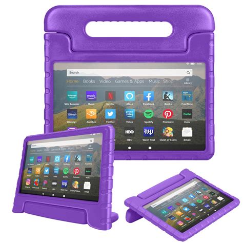 Shock Proof Case Compatible With Fire Hd 8 Tablet 10th Gen 2020