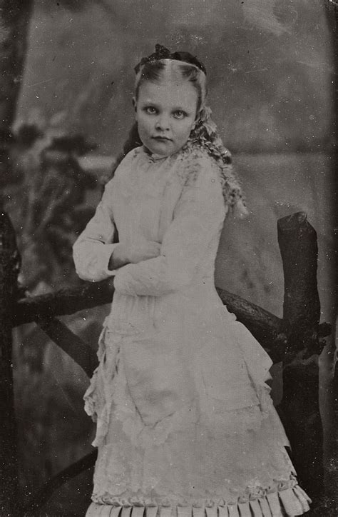 victorian era tintype portraits  children
