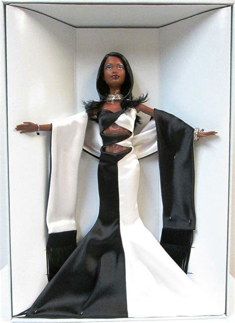 Noir Et Blanc African American Barbie Doll New Ebay