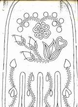 Metis Beadwork Beading Woodland sketch template