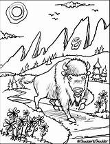 Coloring Colorado Pages Ralphie Hiking sketch template