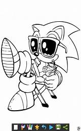 Sonic Coloring Pages Book Designg Info Escolha Pasta Para sketch template