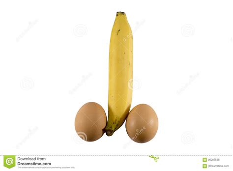 One Banana With Two Eggs Penis Power Of Sex And Man Power Healthy