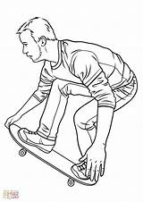 Skateboard Print Goo Jitzu sketch template
