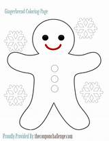 Gingerbread Man Coloring Pages Drawing Christmas Template Line Story Kids Printable Color Thecouponchallenge Activities Men Getdrawings Simple Number Choose Board sketch template