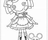 Lalaloopsy Coloring Pages Baby Getcolorings sketch template