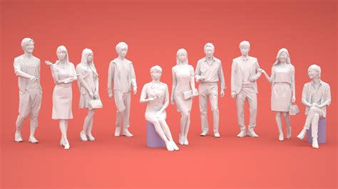 poly  people  ddd   model  photogrammetry
