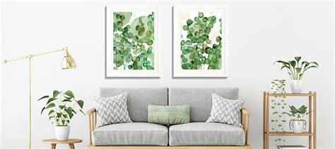 green wall art canvas prints shop  color icanvas