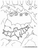 Cave Coloring Pages Drawing Color Kids 16kb 1800 Getcolorings Getdrawings Printable sketch template