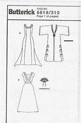 Butterick Sewing Copy sketch template