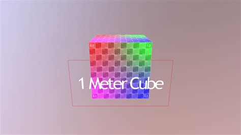 meter cube    model  spencerlindsay