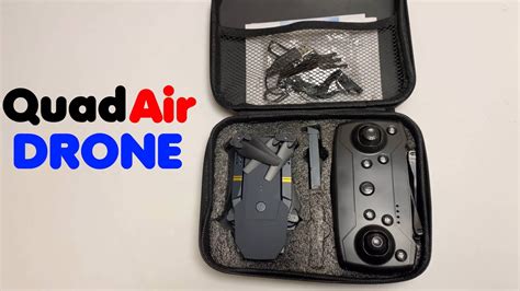 quadair drone setup flight  review youtube