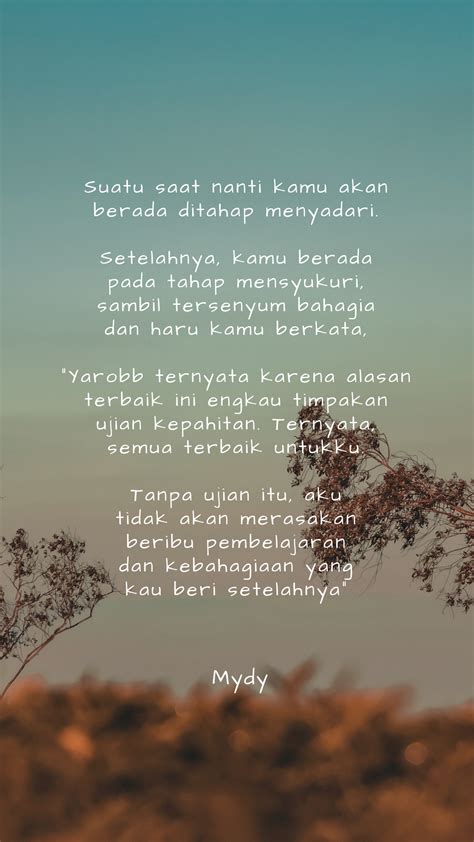 bersyukur atas segala nikmat ujian  allah swt kutipan ramadhan