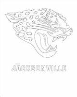 Coloring Jaguars sketch template
