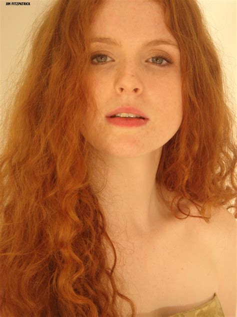 beautiful freckled irish redhead