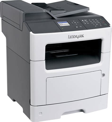 lexmark mxdn multifunctionele laserprinter  lan duplex adf conradnl