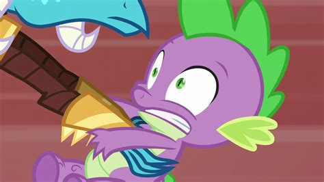 Image Spike Caught By Princess Ember S6e5 Png My