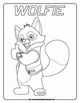 Coloring Pages Oso Agent Special Osu Disney Wolfie Sheets Getdrawings sketch template